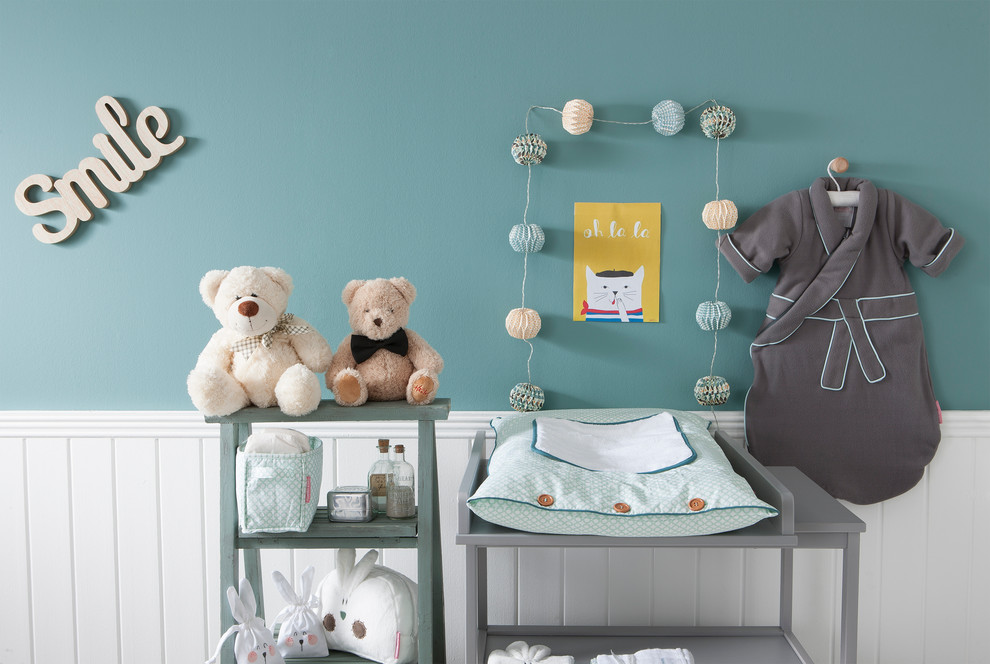 Chambre Bebe Theme Hercule Contemporary Nursery Lille By Little Crevette Houzz