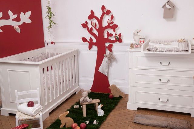 Chambre Ines Blanche Contemporary Nursery Nantes By Natalys Officiel Houzz Ie
