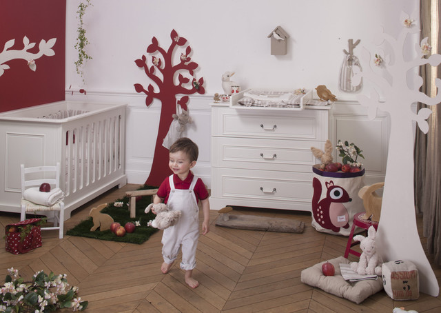 Chambre Ines Blanche Contemporary Nursery Nantes By Natalys Officiel Houzz Ie