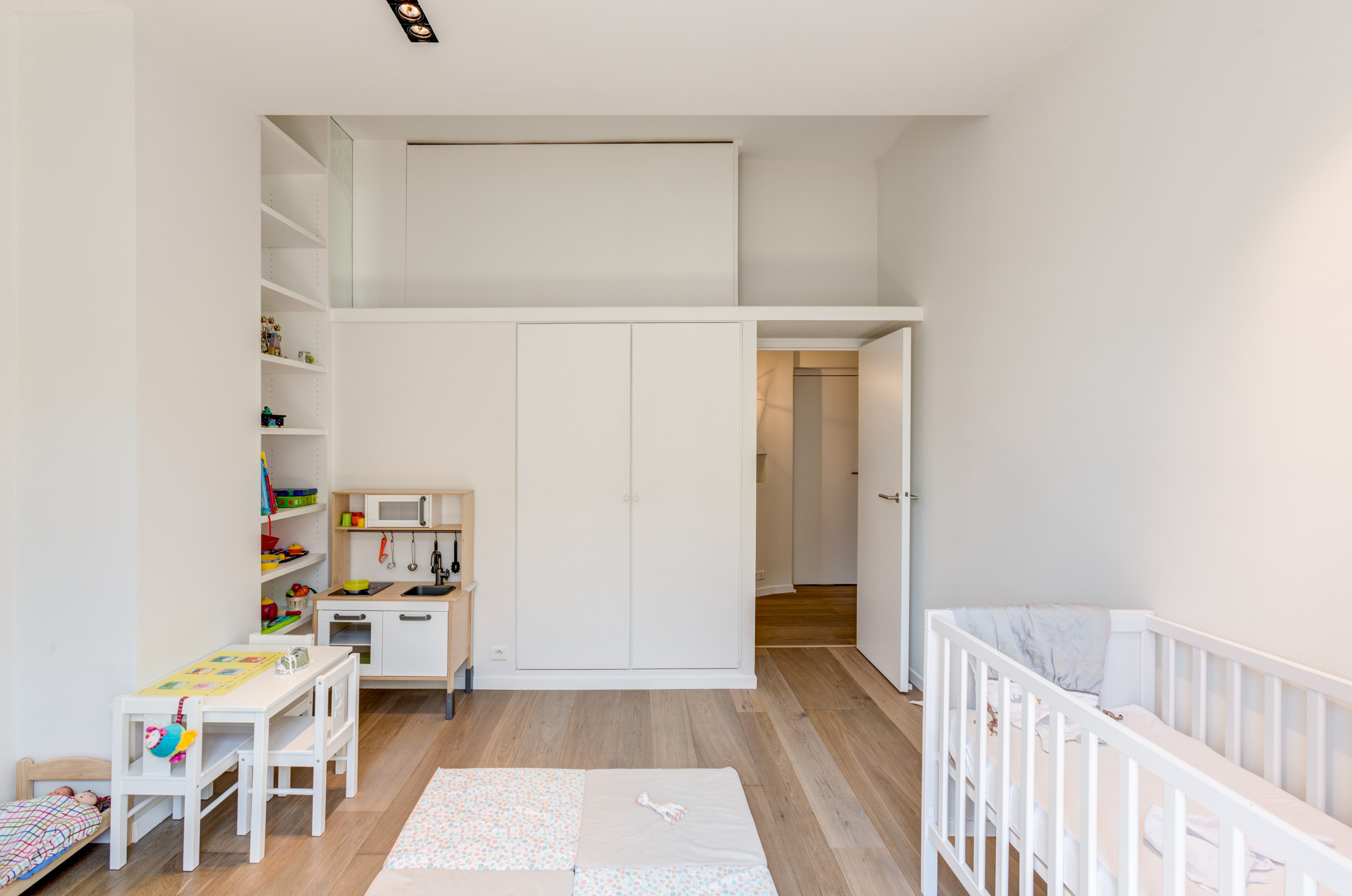 Paris 8eme Renovation Complete Scandinavian Nursery Paris By Mon Concept Habitation Houzz