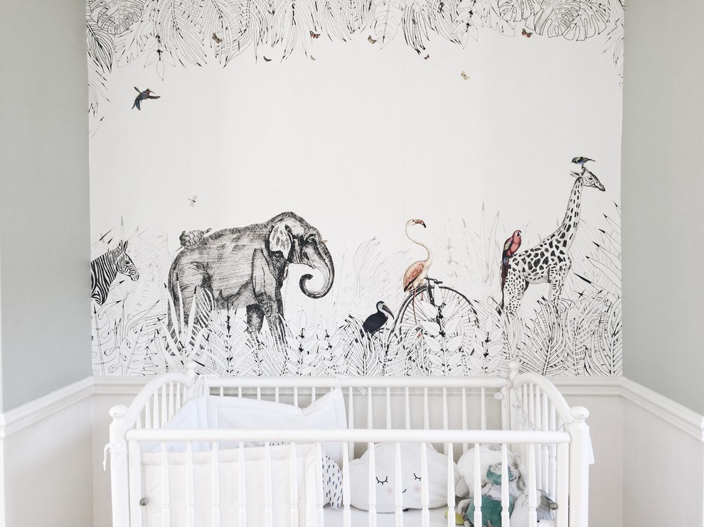 Projet Chambre Bebe Mixte Nursery Paris By Blty Design Houzz