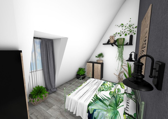 Appartement végétal - Contemporain - Chambre - Paris - par Crhome Design |  Houzz