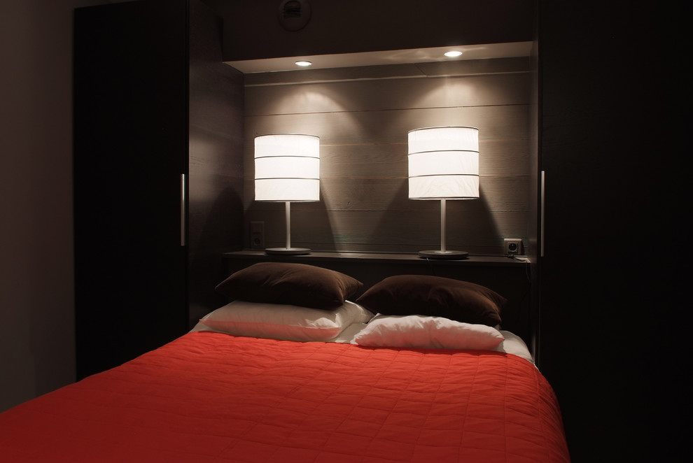 Ispirazione per una camera da letto minimal