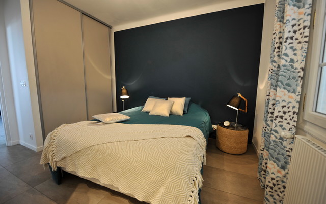 chambre parentale - Contemporary - Bedroom - Nice - by Interior design ...