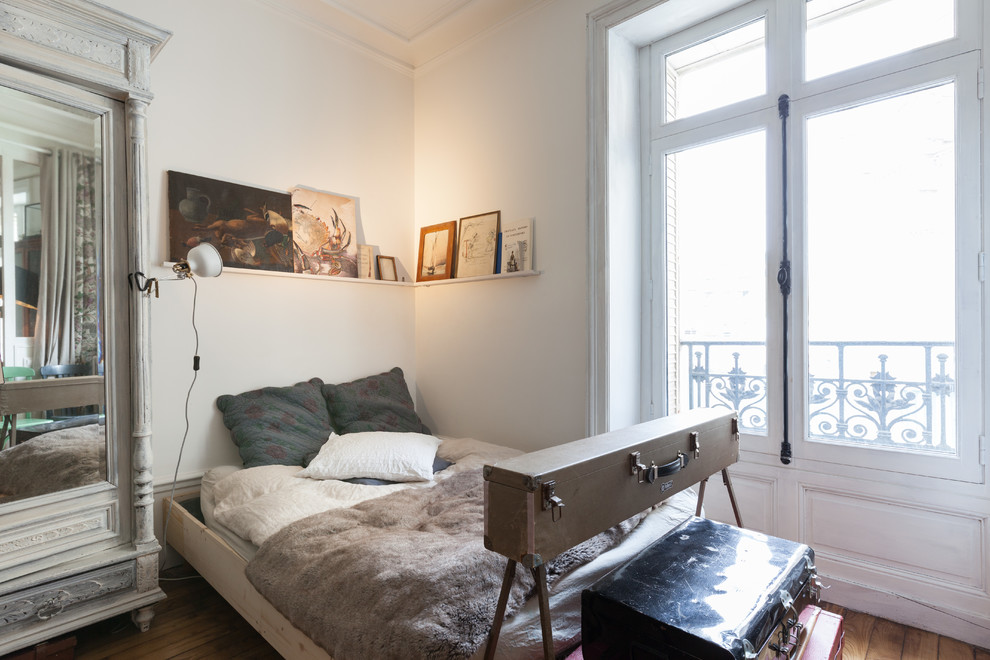Eklektisches Schlafzimmer in Rennes