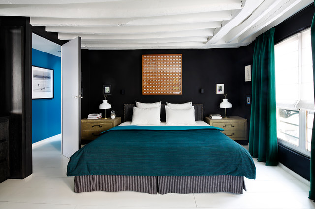 Duplex Parisien - Master's Bedroom - Contemporain - Chambre - Paris - par Sarah  Lavoine - Studio d'architecture d'intérieur | Houzz
