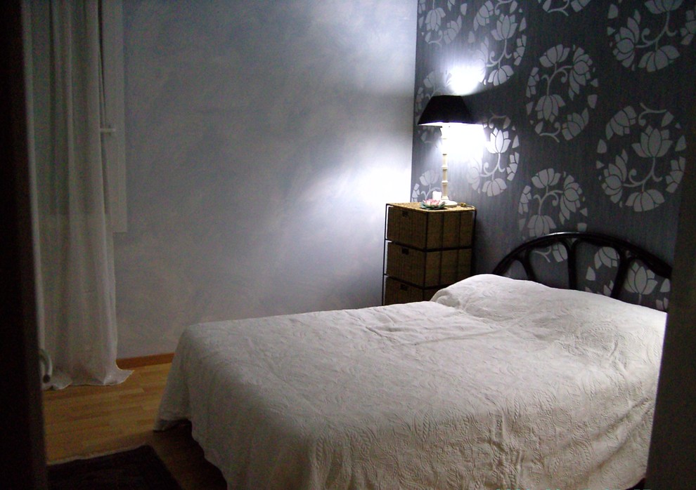 グルノーブルにあるトランジショナルスタイルのおしゃれな寝室