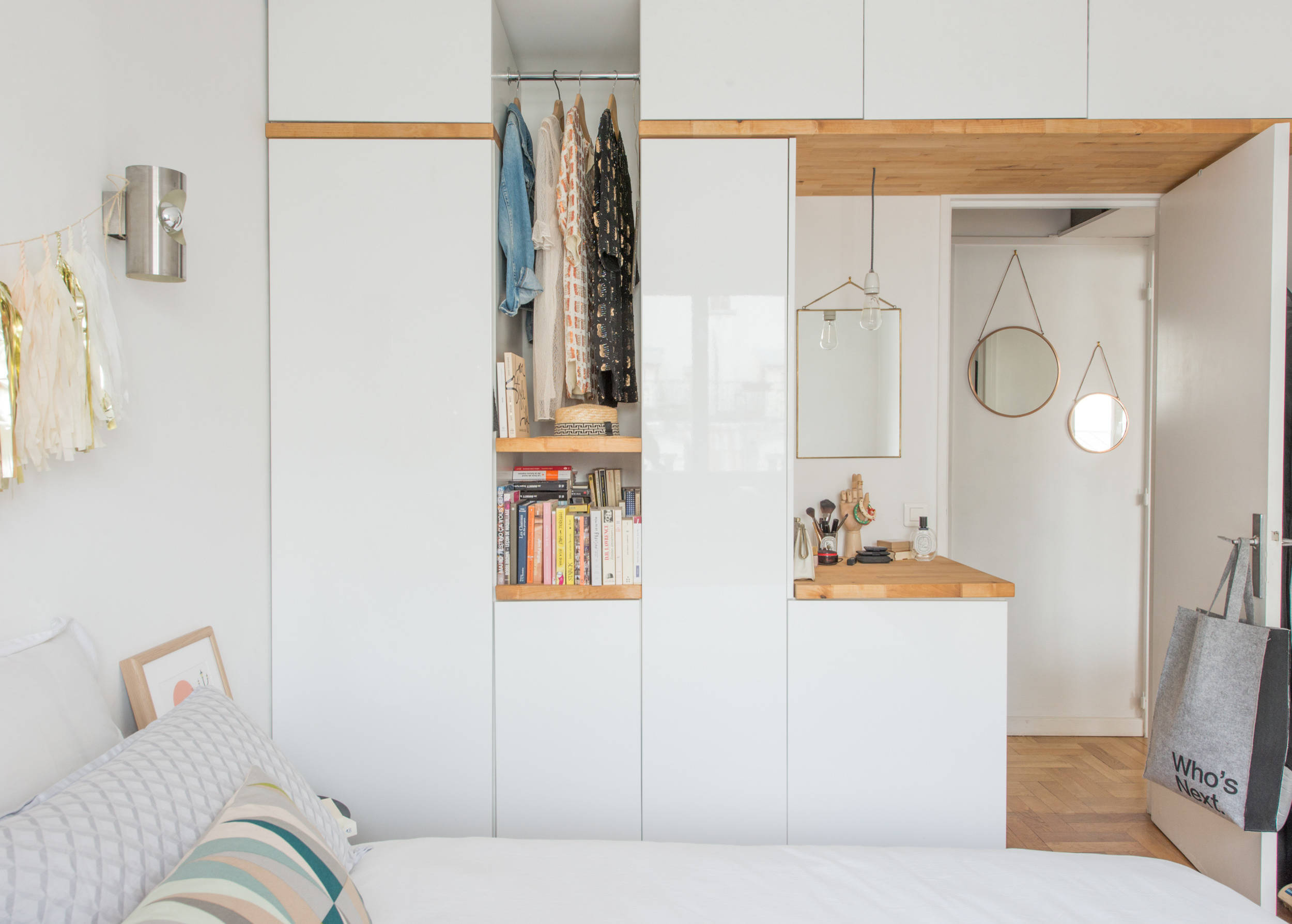 10 Ideen für die Kleiderablage im Schlafzimmer