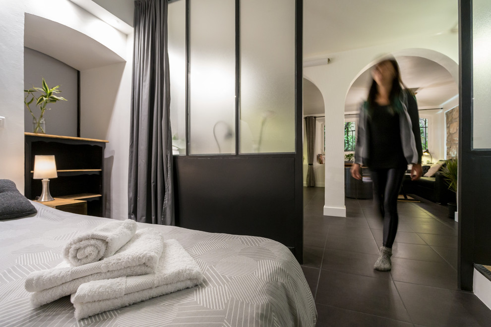 Modernes Schlafzimmer in Nizza