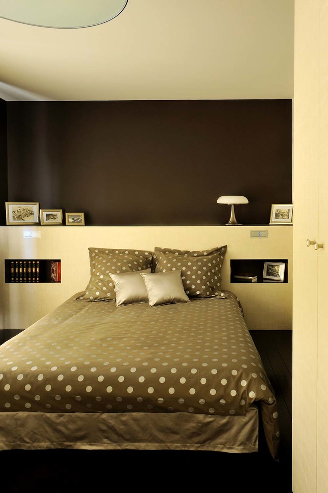 Example of a minimalist bedroom design in Lyon