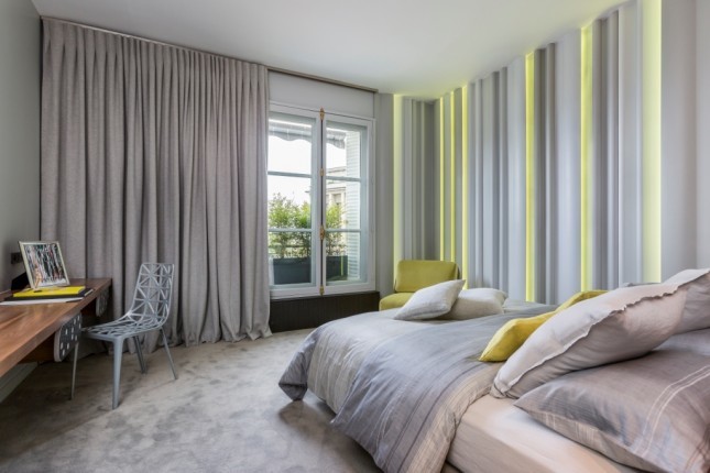 Modernes Schlafzimmer in Nizza