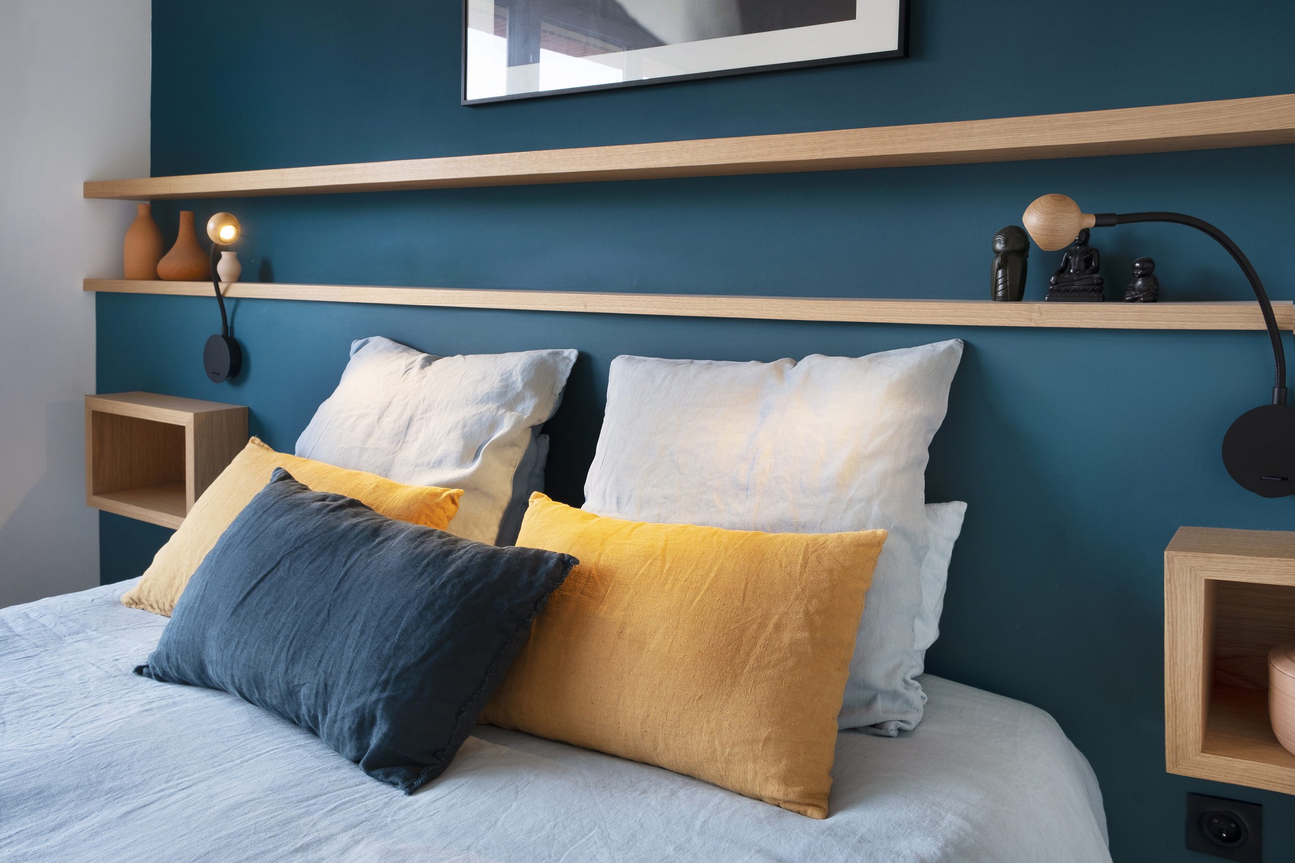 Tête de lit - Contemporary - Bedroom - Toulouse - by Atelier Anagramme |  Houzz