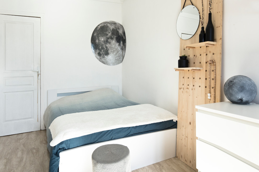 Skandinavisches Schlafzimmer in Paris