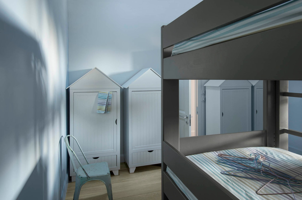 Design ideas for a mediterranean bedroom in Paris.