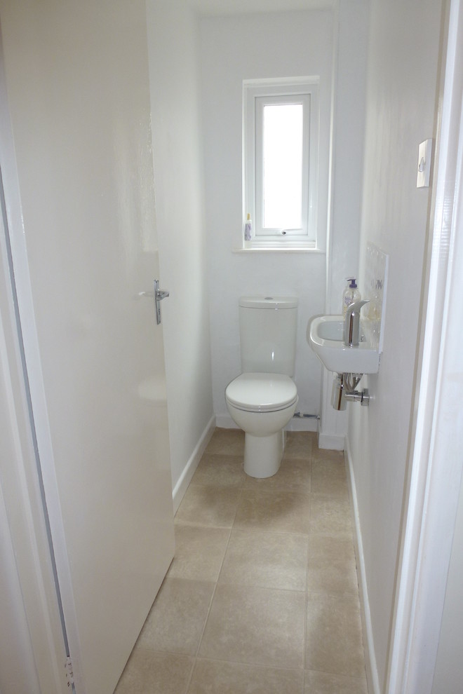 Photo of a contemporary cloakroom in Other.