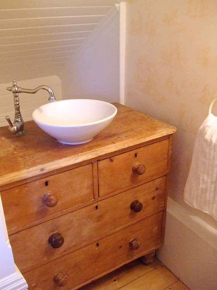 This is an example of a victorian cloakroom in London.