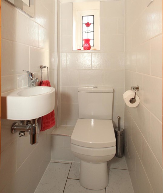 Small Bathroom Renovation Traditional Cloakroom Dublin by PD