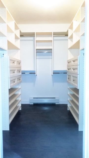 10 Feet By 6 Feet Closet Design Modern Wardrobe New York By Smart Closet Solutions Houzz Au