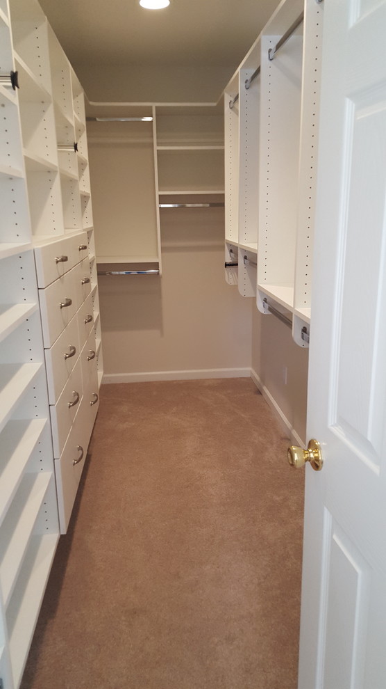 2017 February Walk In Closet (Before And After) - Traditional - Closet ...