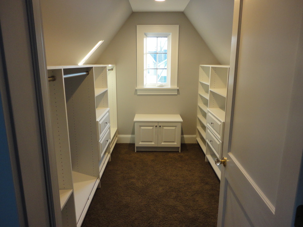 2018 Custom Closet with Sloped Ceilings Closet New York by