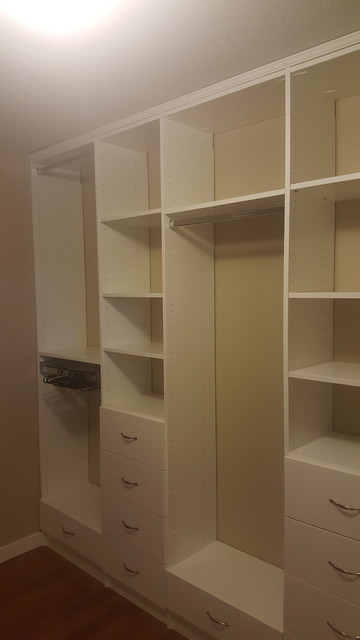 9x10 ft Walk-in Closet - Modern - Wardrobe - Vancouver - by CosyCloset ...