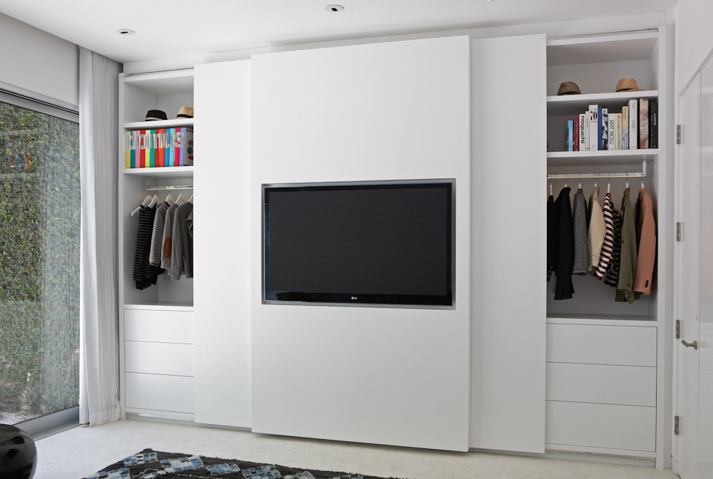 Tv In Closet Houzz