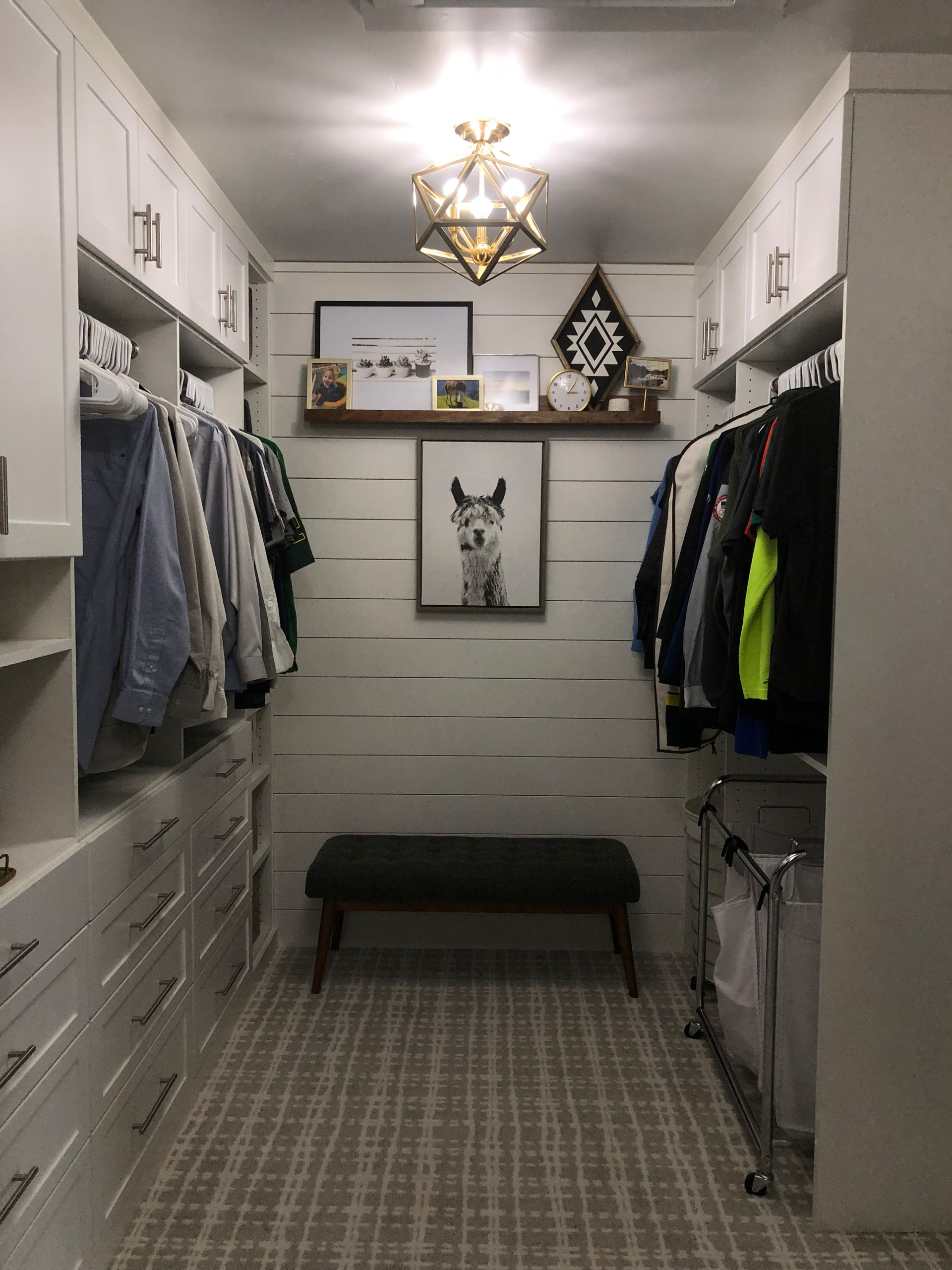 Luxurious Walk-In Closet Design - Country Club Builders & Remodelers