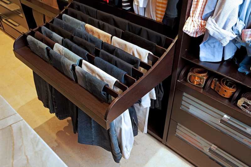 Exempel på en modern garderob