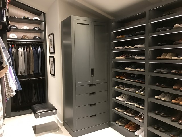 Amazing Male Wardrobe/ Closet - Trendy - Opbevaring & garderobe - Los  Angeles - af Closet Solutions | Houzz