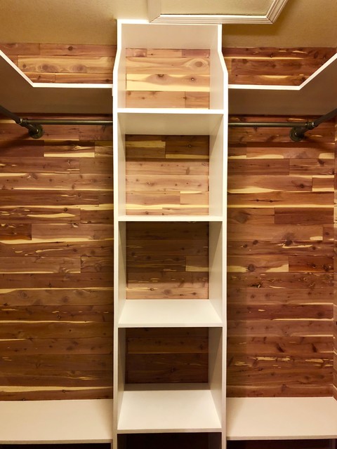 Cedar Closet Installation - The Handyman Plan, LLC