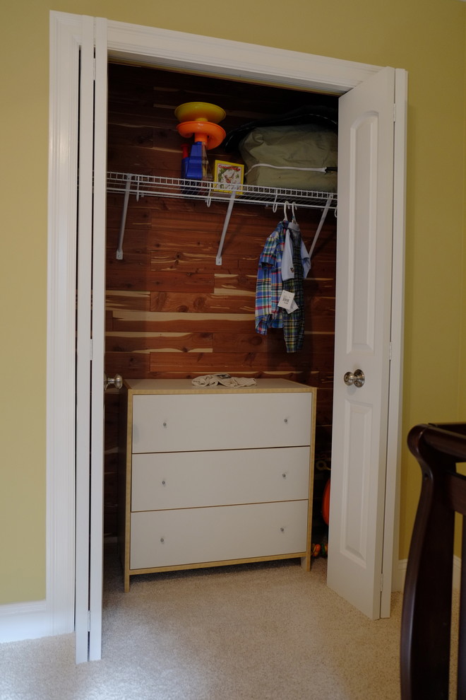 Basement bedroom Traditional Closet Detroit Houzz
