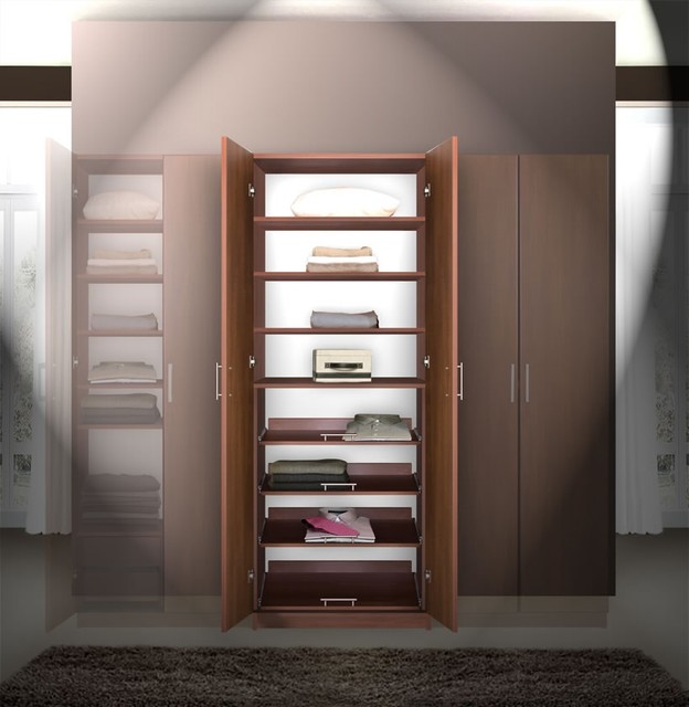 Bella Free Standing Wardrobe Cabinet - Luxurious Wardrobe Storage