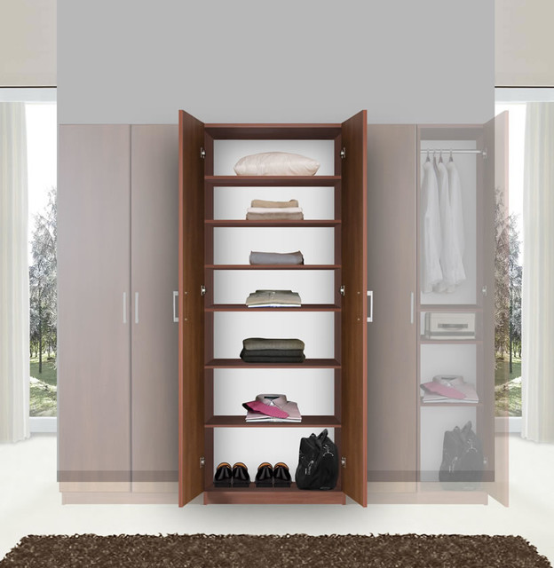 Bella Wardrobe Storage Armoire Modern Wardrobe Storage Contemporary Wardrobe New York By Contempo Space Houzz Uk