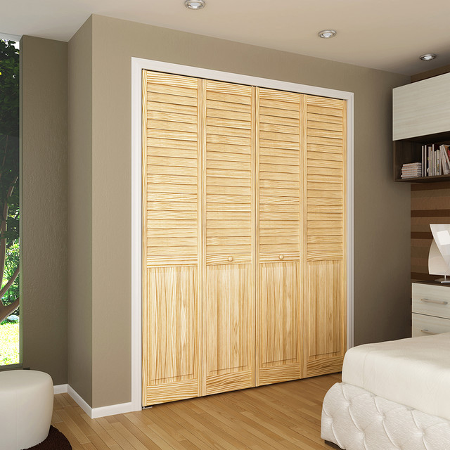Bifold Closet Doors Traditional Wardrobe Baltimore by Snavely