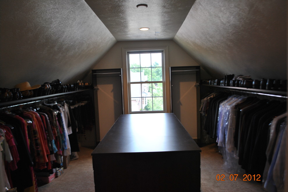 Bonus Room above Garage Contemporary Closet Other by Inspired Closets by Tom Houzz