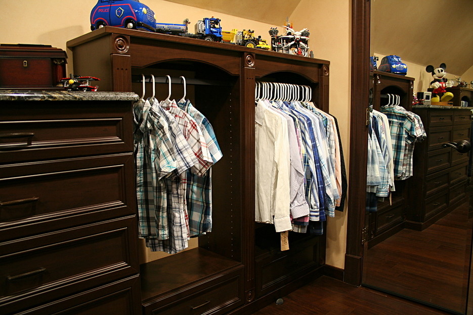 BoysRoom Traditional Closet New York by California Closets