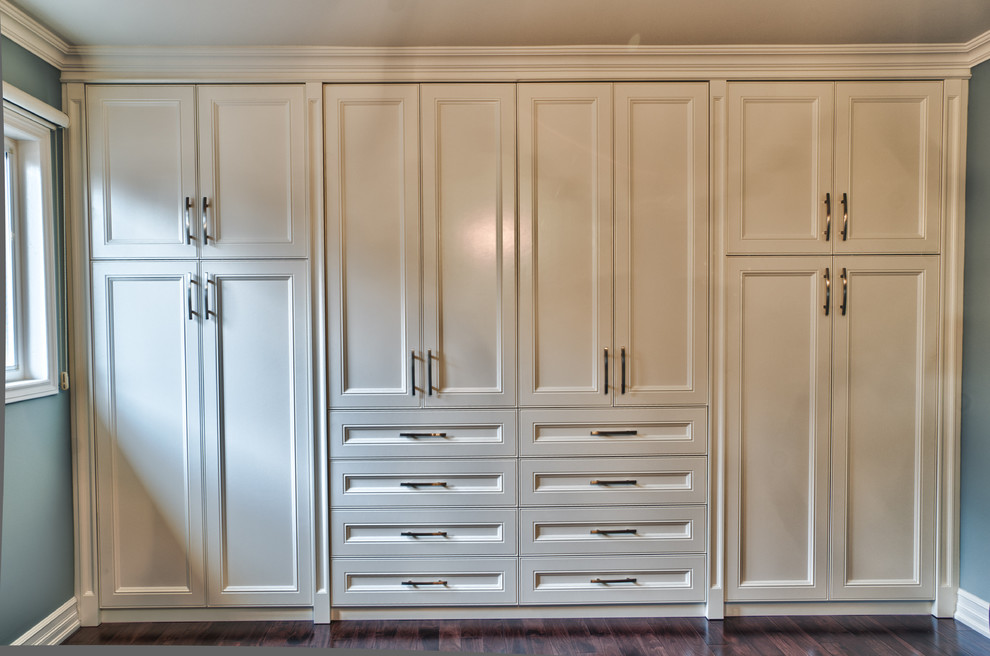 Builtin closet Traditional Closet Toronto by spaces inc. Houzz