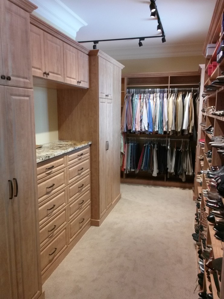 Elegant closet photo in Raleigh