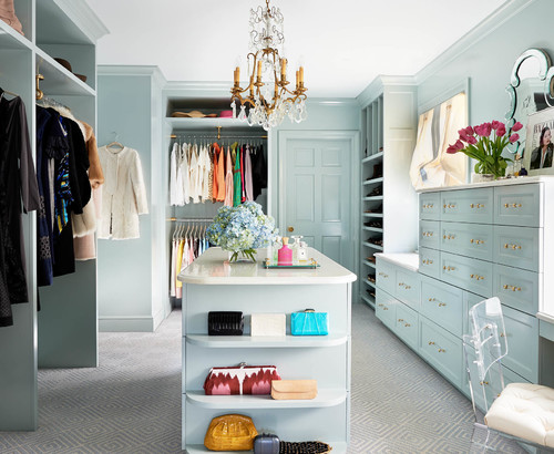 ウォークインクローゼットに最適な色とは Houzz Houzz ハウズ