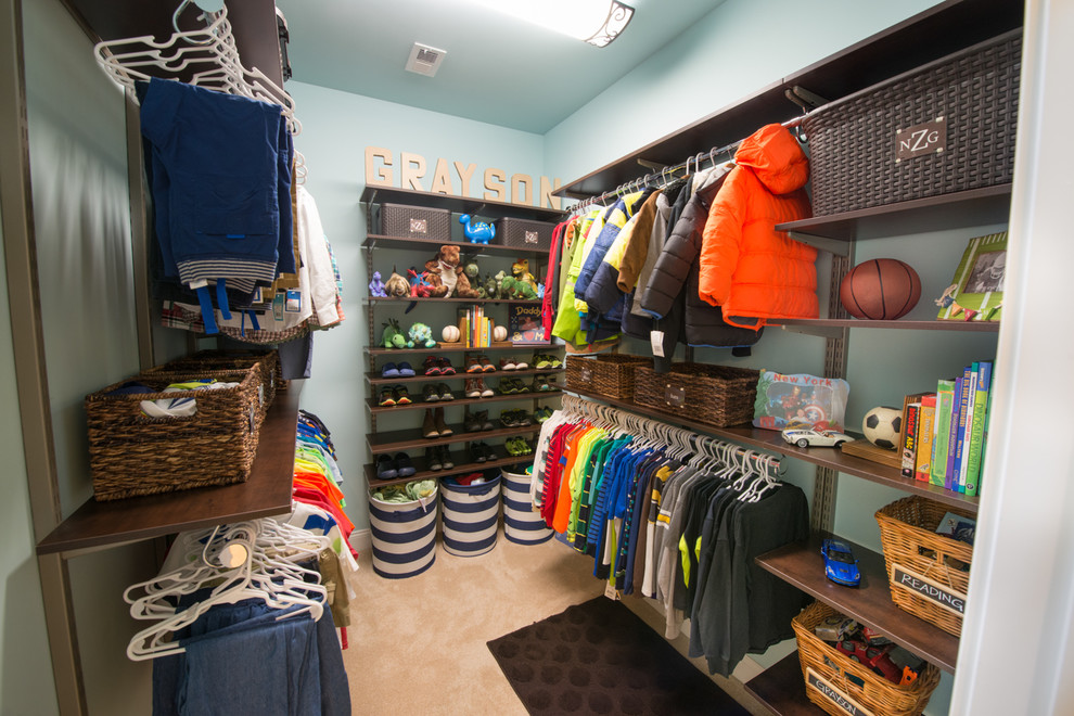 Children's WalkIn Closets Closet Cincinnati by Organized Living
