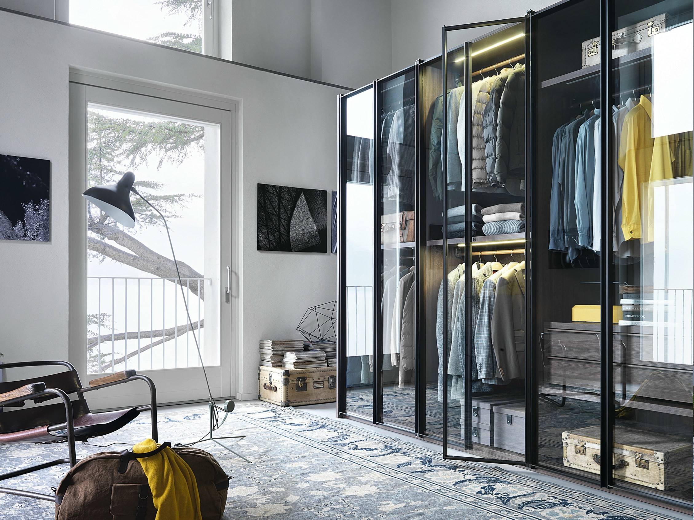 The New Transparency: 7 Glass-Fronted Closets and Wardrobes - Remodelista