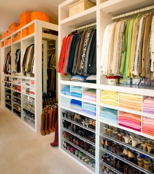 Inspiration for a wardrobe.
