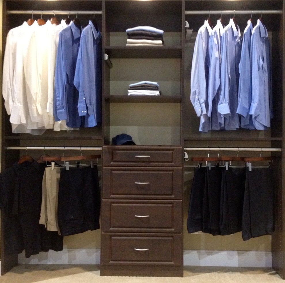 Closet Makeovers Traditional Closet Jacksonville by Tailored