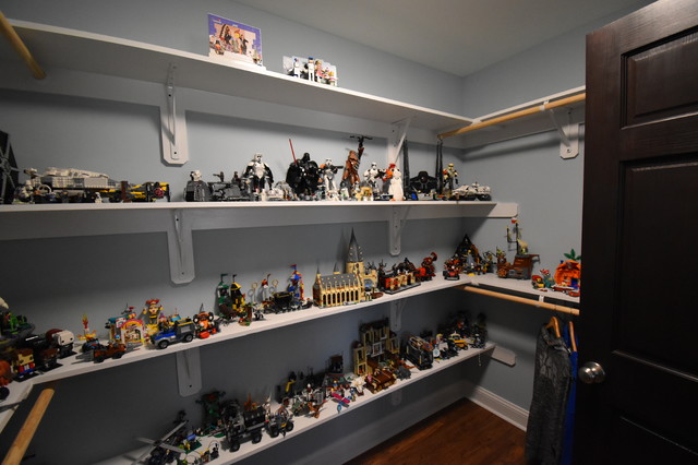 Closet with Space for Lego Creations - Klassisk - Förvaring & garderob -  Annan - av Swimme & Son Building Contractors, Inc. | Houzz