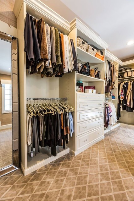 Closets - Transitional - Wardrobe - Birmingham - by Closets By Design ...