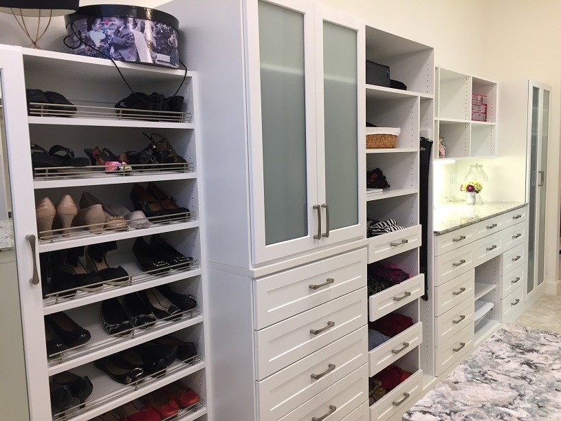 Huge arts and crafts closet photo in Other