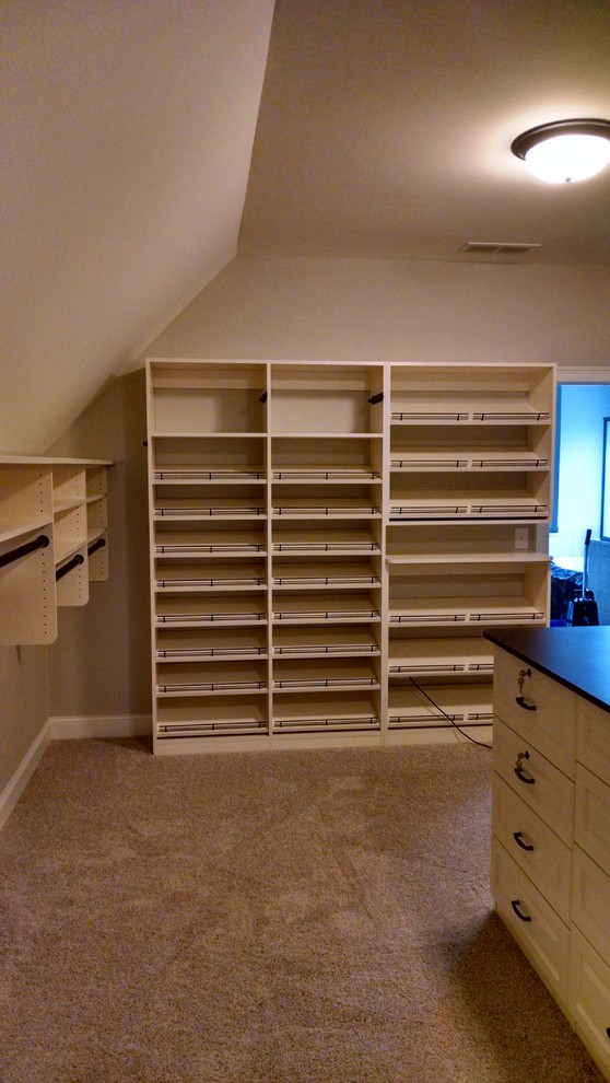 Closets with Sloped Ceilings Craftsman Closet Atlanta by