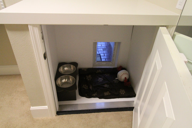 interior dog kennel