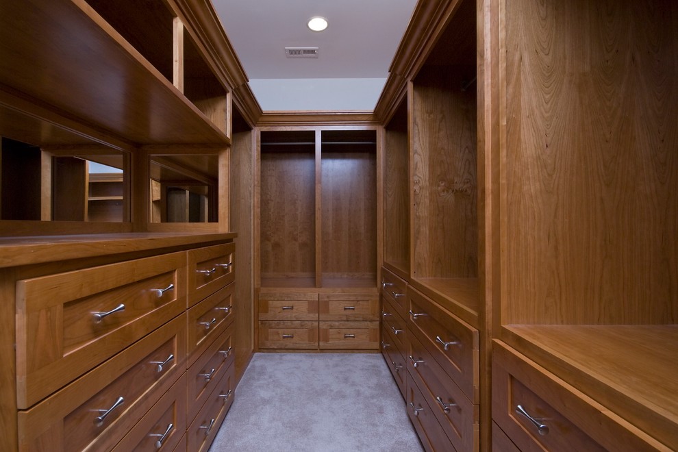 Custom Cherry Closet Built Ins - Traditional - Closet - DC Metro - by ...