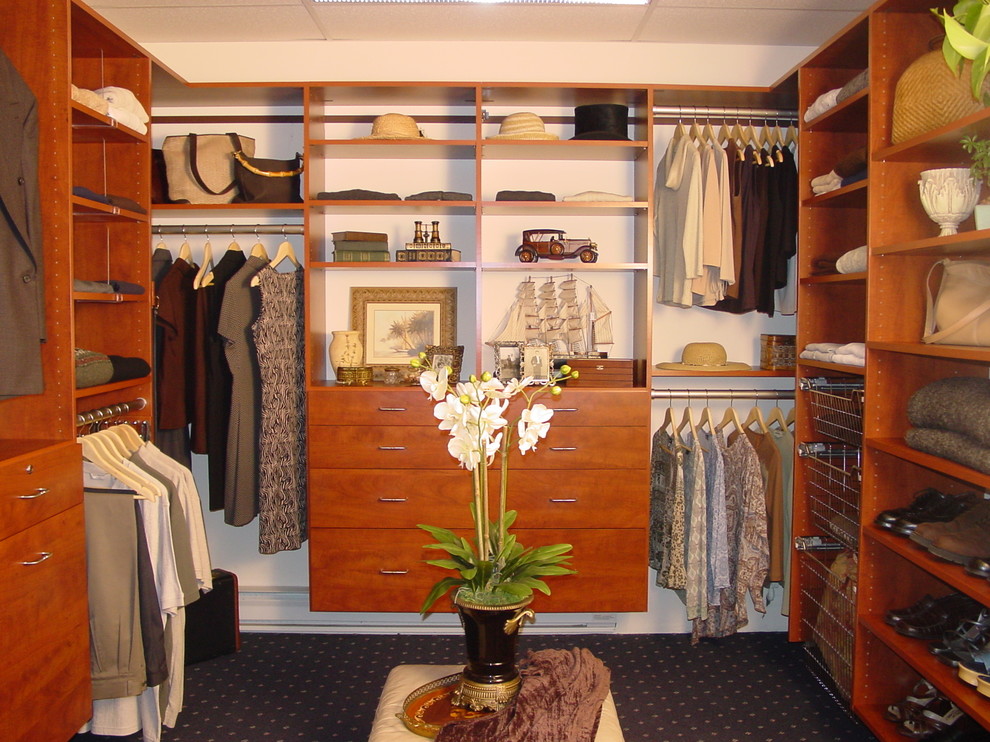 Photo of a modern wardrobe in Boston.